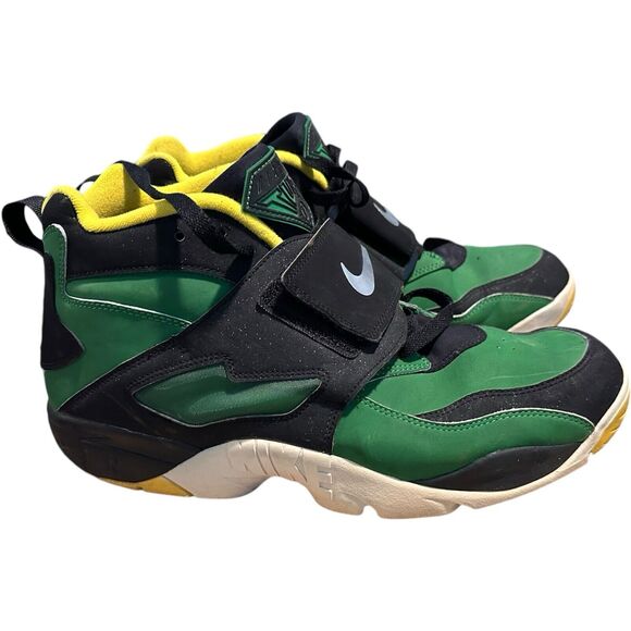 Nike Air Diamond Turf Oregon Ducks Green 309434-302 Men Size 14 Sneakers Shoes main image 8
